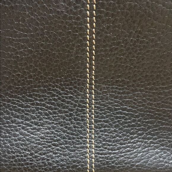 Vintage Liz Claiborne Black & Brown Leather Crossbody Bag Made in Korea‎ - Picture 16 of 16